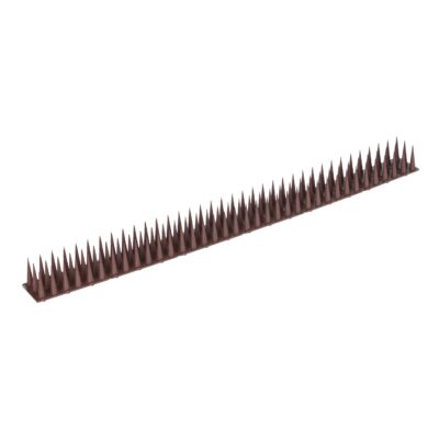 Tepi plastic inalti de 3,5 cm, culoare maro impotriva pasarilor si animalelor -SAE 60020